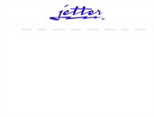 Tablet Screenshot of jettergear.com